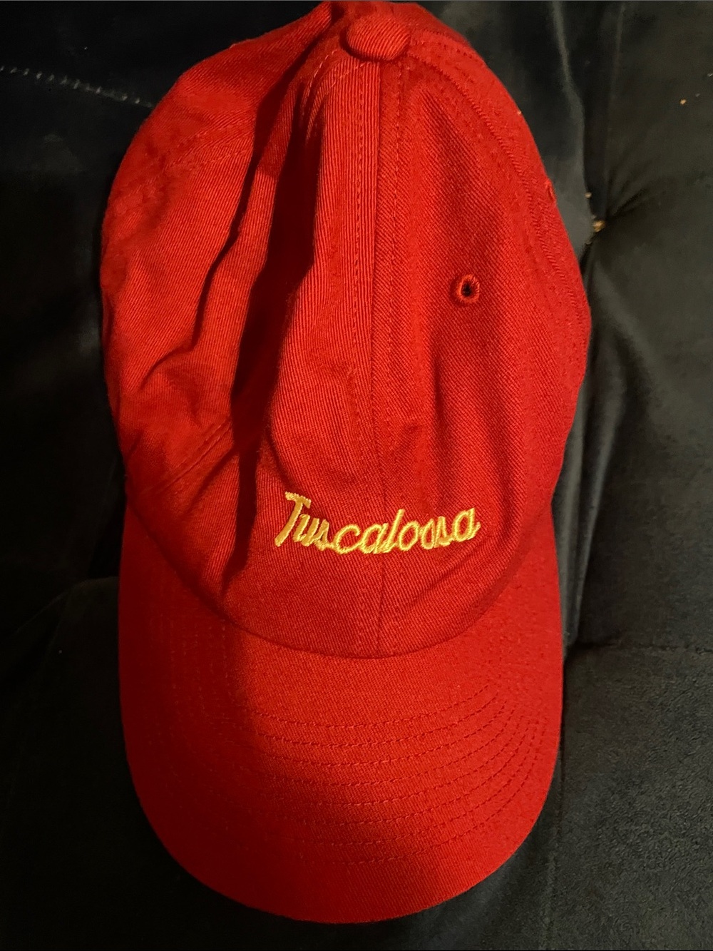 Tuscaloosa Embroidered Red Baseball Cap - Men
